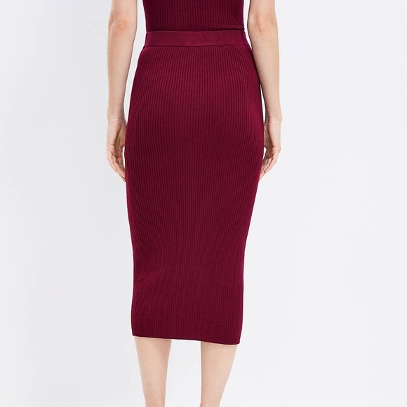 Loft Ribbed Skirt - Picture 2 of 8